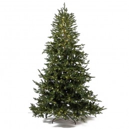 BUD Albero Di Natale HENRY LED con luci incorporate e tronco effetto realistico