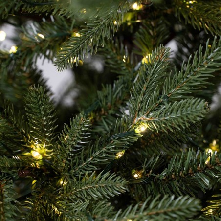 BUD Albero Di Natale HENRY LED con luci incorporate e tronco effetto realistico