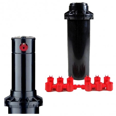 Irrigatore POP UP dinamico a turbina HUNTER PGP attacco 3/4" con 12 ugelli