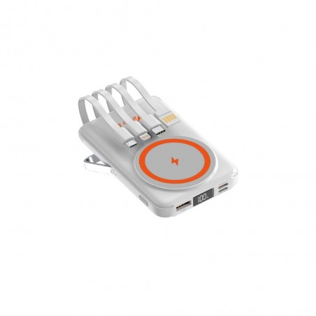 VINCO BATTERIA PORTATILE POWER BANK WIRELESS CHARGE 10000 mAh