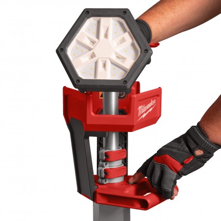 Milwaukee M18 Sal 2-0 Faro LED con treppiede 18 Volt senza batteria