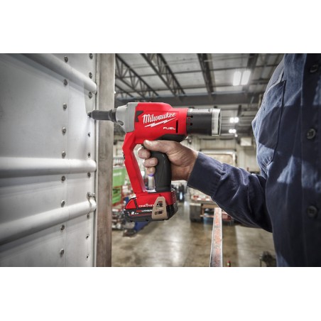 Milwaukee M18 ONEFPRT-202X Rivettatrice per rivetti ciechi con batteria e valigetta