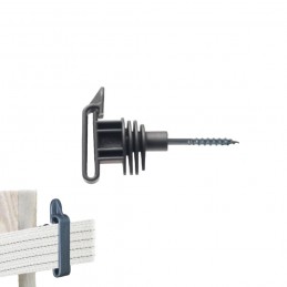 Isolatore Gancio Per Nastro Banda Recinto Elettrico  25 - 50 PZ