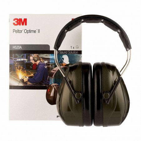 3M Cuffia cuffie temporale auricolari auricolare Peltor Optime II H520A 31 dB