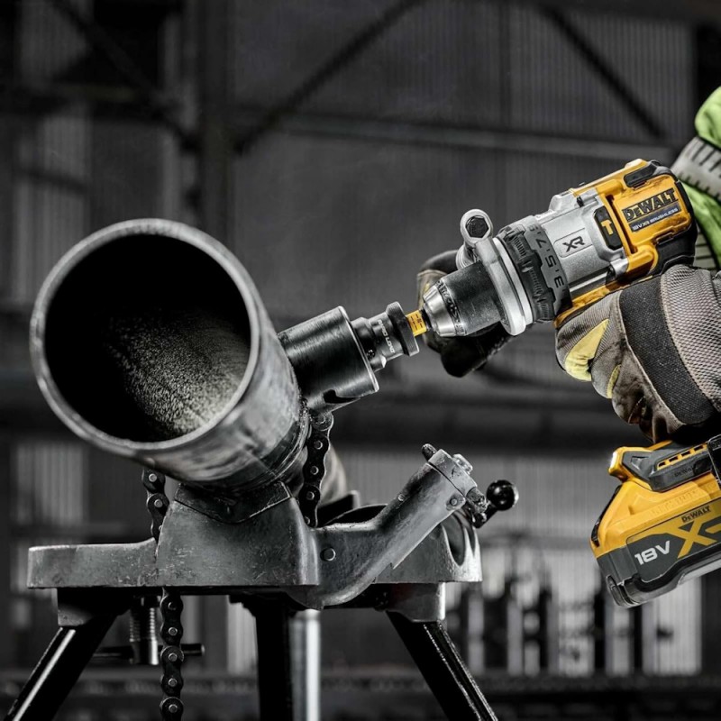 Dewalt DCD1007H2T Trapano Avvitatore 3 Velocità con percussione XR 18V BRUSHLESS