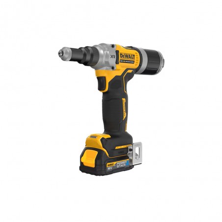 Dewalt DCF414E2GT Rivettatrice BRUSHLESS 18V 6,3 mm con 2 Batterie 1,7 Ah