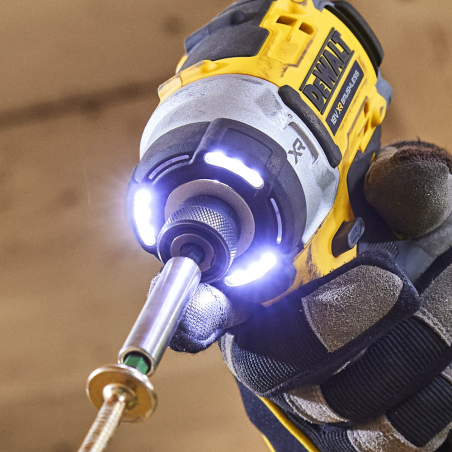 DeWalt DCF860E2T Avvitatore ad impulsi 3 velocità 18V 282Nm con 2 Batterie 1,7Ah