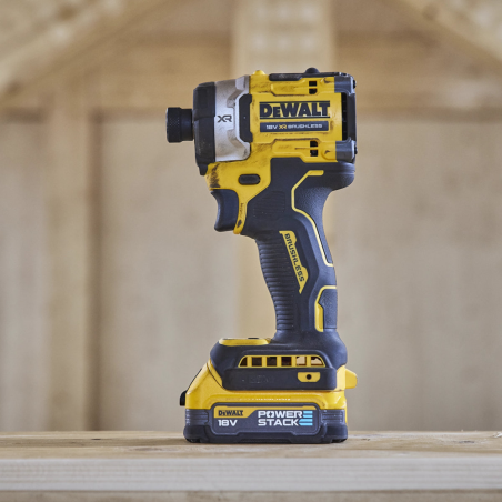 DeWalt DCF860E2T Avvitatore ad impulsi 3 velocità 18V 282Nm con 2 Batterie 1,7Ah