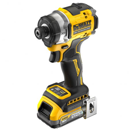 DeWalt DCF860E2T Avvitatore ad impulsi 3 velocità 18V 282Nm con 2 Batterie 1,7Ah