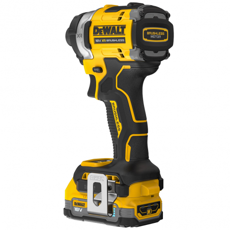 DeWalt DCF860E2T Avvitatore ad impulsi 3 velocità 18V 282Nm con 2 Batterie 1,7Ah