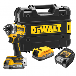 DeWalt DCF860E2T Avvitatore ad impulsi 3 velocità 18V 282Nm con 2 Batterie 1,7Ah