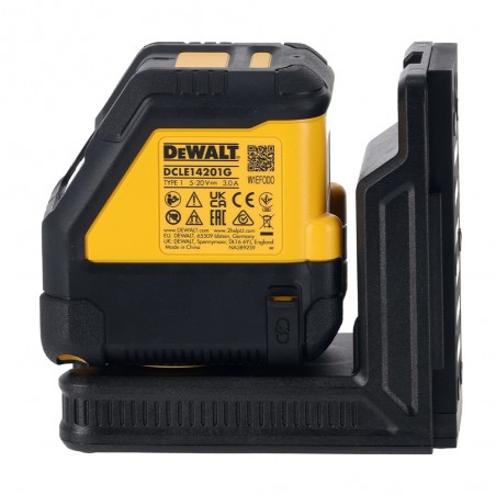 DeWalt DCLE14201GB Laser multilinea con raggio verde classe 2 con ricarica USB