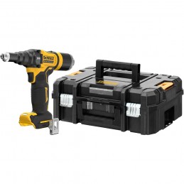 DeWalt DCF403NT Rivettatrice BRUSHLESS 18V 4,8 mm 10Kn solo corpo in valigetta