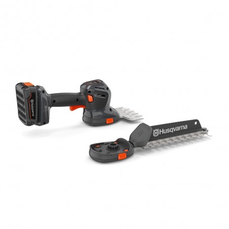 HUSQVARNA ASPIRE FORBICE PER ERBA S20-P4A CON BATTERIA E CARICABATTERIA 18V