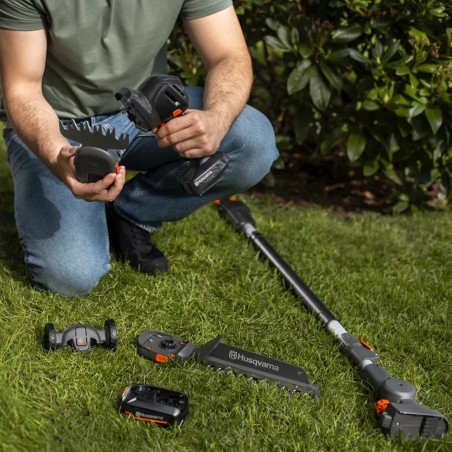HUSQVARNA ASPIRE FORBICE PER ERBA S20-P4A CON BATTERIA E CARICABATTERIA 18V