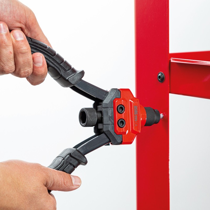 KIT RIVETTATRICE USAG 995 CA PER INSERTI FILETTATI DA M4-M5-M6-M8