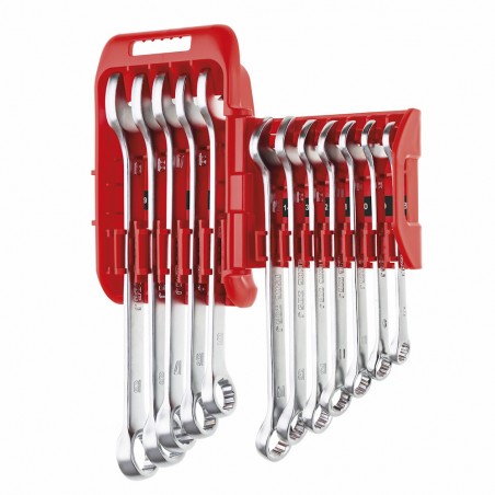 SERIE DI 12 CHIAVI COMBINATE CON SUPPORTO VUOTO USAG 285 J/DS12