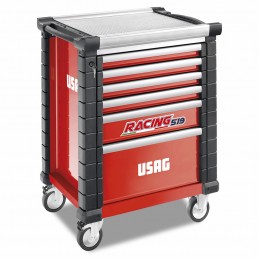 USAG 519 RS6/3V Carrello in Alluminio RACING - 6 cassetti (vuoto)