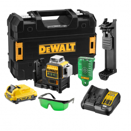 DeWALT DCE089D1G livella laser autolivellante tracciatore con batteria