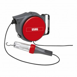 USAG U08890005 889 KB Avvolgicavo con portalampada Potenza 15W