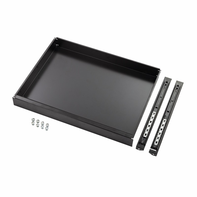 USAG U05040004Q Cassetto per carrello multiuso 504 SCA Colore Nero