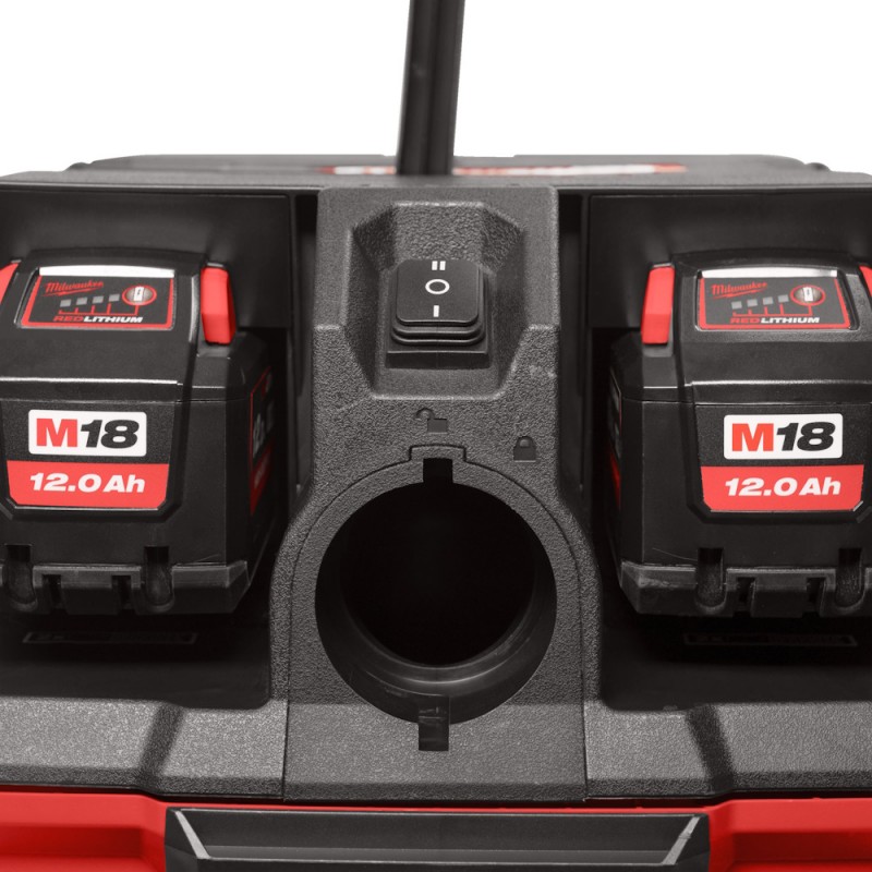 MILWAUKEE Aspiratore solidi/liquidi 23L 2x18V Classe L M18 FUEL™