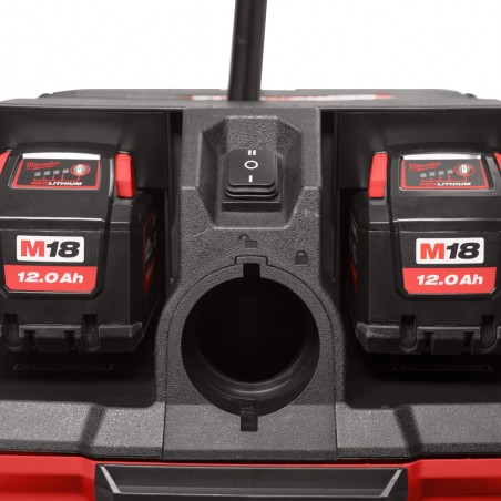 MILWAUKEE Aspiratore solidi/liquidi 23L 2x18V Classe L M18 FUEL™