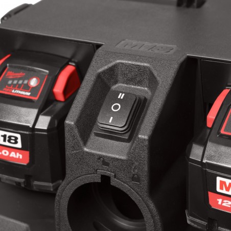MILWAUKEE Aspiratore solidi/liquidi 23L 2x18V Classe L M18 FUEL™