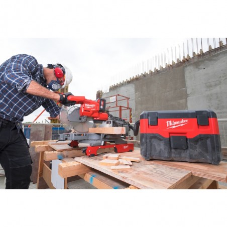 MILWAUKEE F2VC23L-0 Aspiratore solidi/liquidi M18™ 18V 1300l/min Design squadrato