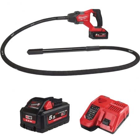 MILWAUKEE FCVN24-551 Vibratore per calcestruzzo ad ago M18 FUEL™