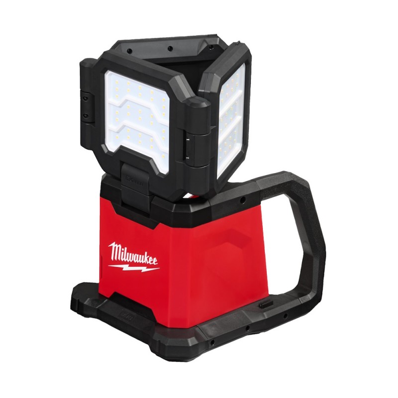 MILWAUKEE MDTL-0 Faro LED da cantiere M18™ con 3 teste multidirezionali