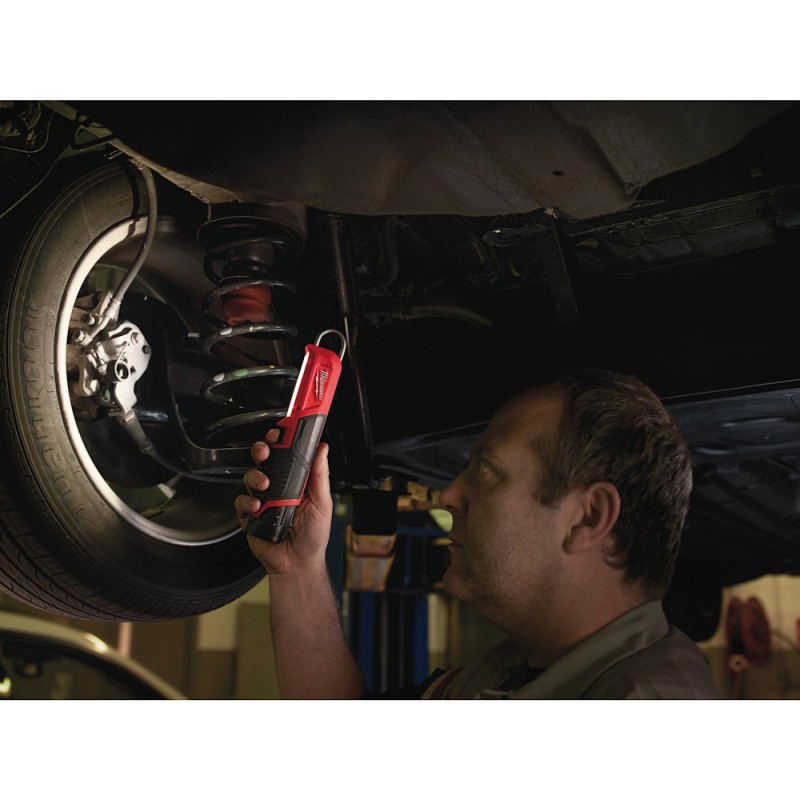 MILWAUKEE SL-0 Torcia da ispezione M12 3 Led 220 Lumen con gancio in metallo