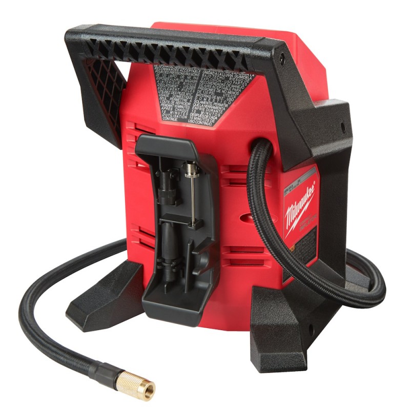 MILWAUKEE BI-0 Compressore compatto M12 per pneumatici Display LCD