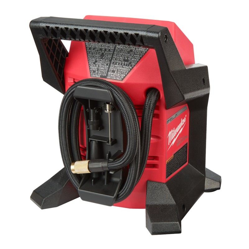 MILWAUKEE BI-0 Compressore compatto M12 per pneumatici Display LCD
