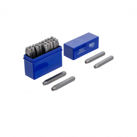 BGS 2034 Set di Punzoni per Lettere BGS 2034 da 8 mm