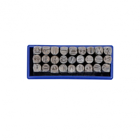 BGS 2034 Set di Punzoni per Lettere BGS 2034 da 8 mm