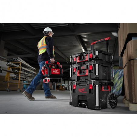 MILWAUKEE PACKOUT™ Cassette portautensili 3 Pezzi Box Completo