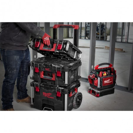 MILWAUKEE PACKOUT™ Cassette portautensili 3 Pezzi Box Completo