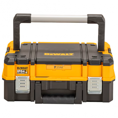 DEWALT Valigetta TSTAK IP54 con maniglia per il trasporto anteriore e posteriore
