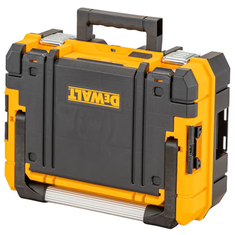DEWALT Valigetta TSTAK IP54 con maniglia per il trasporto anteriore e posteriore