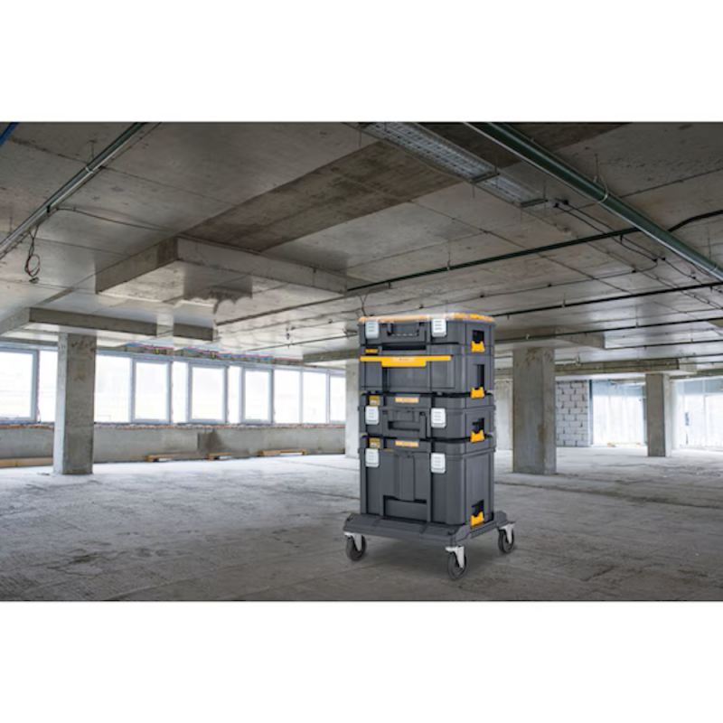 DEWALT DWST83345-1 Valigetta TSTAK IP54 chiusure anteriori in metallo