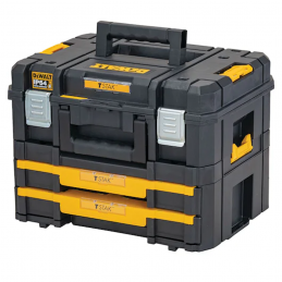 DEWALT TSTAK IP54 Combo Kit (TSAK II + TSAK IV) capacità di carico 30 Kg