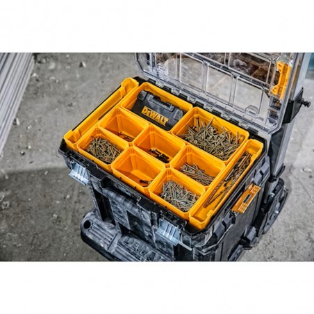 DEWALT DWST82968-1 TSTAK IP54 Organiser 7,8 L 8 vaschette