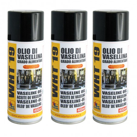 Star Tech WHT-19 Olio di Vaselina Spray 400 ml - Lubrificante Alimentare