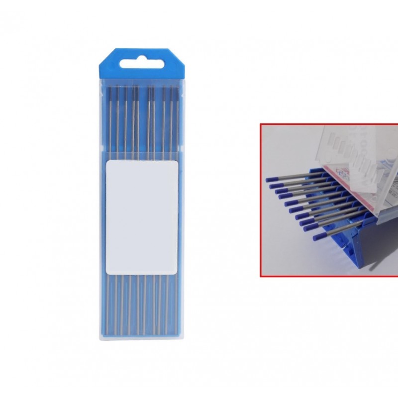 Elettrodi tungsteno lantanio 2% WELDLINE TIG colore BLU