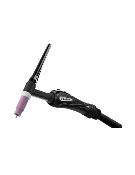Trafimet Torcia Expertig 26 4m TSK50 1/4G con pulsante singolo AC 200A