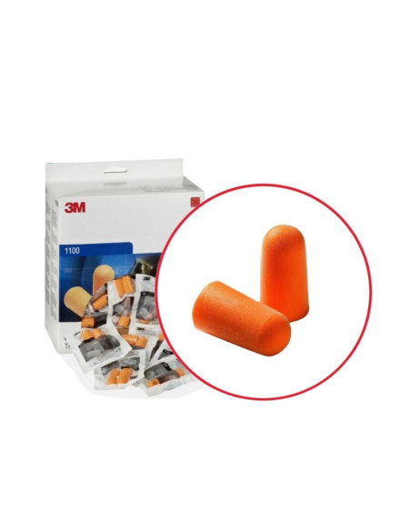 3M tappi per orecchie inserti auricolari 35dB per dormire da lavoro 5 paia/10 pz