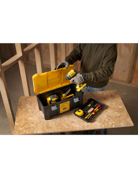 Stanley Cassetta porta utensili Essential 19" con organizer removibili