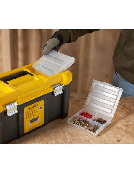 Stanley Cassetta porta utensili Essential 19" con organizer removibili