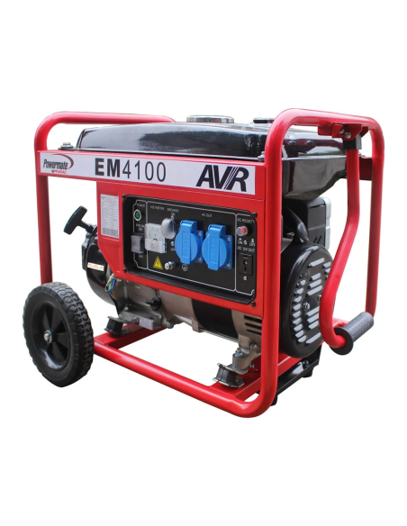 Generatore Pramac EM4100 3,5 kW  Affidabile e Compatto 230 Volt